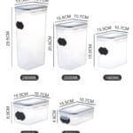 Zestaw POJEMNIKÓW Do Przechowywania ŻYWNOŚCI