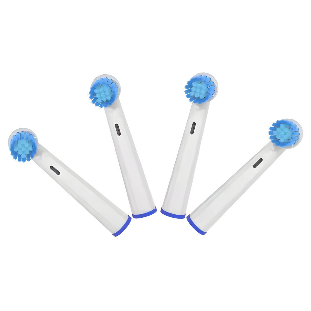 16 sztuk końcówek do szczoteczki elektrycznej EB17 zamiennik Oral B białe miękkie - obrazek 6