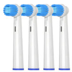 4x końcówki do szczoteczki elektrycznej EB17 zamiennik Oral B białe miękkie - obrazek 4