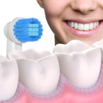 4x końcówki do szczoteczki elektrycznej EB17 zamiennik Oral B białe miękkie - obrazek 3
