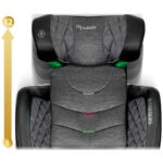 Fotelik samochodowy Nukido Louis czarno-szary 15-36 kg ISOFIX - obrazek 11