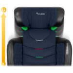 Fotelik samochodowy Nukido Louis czarno-granatowy 15-36 kg ISOFIX - obrazek 10
