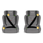 Fotelik samochodowy Nukido Louis czarno-granatowy 15-36 kg ISOFIX - obrazek 12