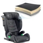 Fotelik samochodowy Nukido Louis Soft szary15-36 kg ISOFIX - obrazek 5