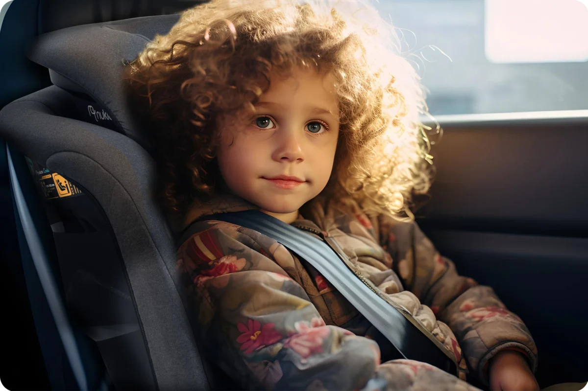 Fotelik samochodowy Nukido Louis Soft szary15-36 kg ISOFIX - obrazek 10