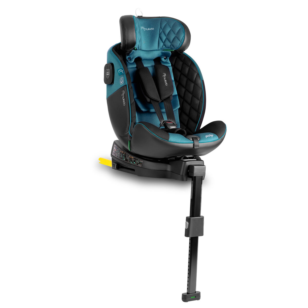 Fotelik samochodowy Nukido Prestige Line czarno-niebieski 0-36 kg ISOFIX - obrazek 9