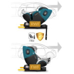 Fotelik samochodowy Nukido Prestige Line czarno-niebieski 0-36 kg ISOFIX - obrazek 20