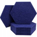 Tablica Panel Ścianka Zestaw Wygłuszający Samoprzylepny Ścienny Granatowy - obrazek 3