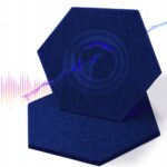 Tablica Panel Ścianka Zestaw Wygłuszający Samoprzylepny Ścienny Granatowy - obrazek 4