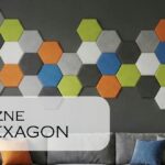 PANELE ŚCIENNE FILCOWE NIEBIESKIE akustyczne samoprzylepne wygłuszające