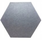 Tablica Panel Ścianka Zestaw Wygłuszający Samoprzylepny Szaro-niebieski - obrazek 11