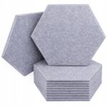 Tablica Panel Ścianka Zestaw Wygłuszający Samoprzylepny Szaro-niebieski - obrazek 14