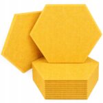 12x Tablica Panel Ścianka Zestaw Wygłuszający Samoprzylepny ścienny ORANGE - obrazek 13