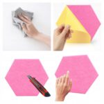 Tablica Panel Ścianka Zestaw Wygłuszający Samoprzylepny ścienny RÓŻOWY