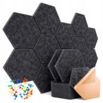 Tablica Panel Ścianka Zestaw Wygłuszający Samoprzylepny ścienny CIEMNOSZARY