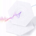 Tablica Panel Ścianka Zestaw Wygłuszający Samoprzylepny ścienny BIAŁY