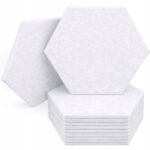 Tablica Panel Ścianka Zestaw Wygłuszający Samoprzylepny ścienny BIAŁY - obrazek 11