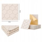 Panele akustyczne Ścianka Zestaw Wygłuszający Samoprzylepny Plaster miodu - obrazek 2