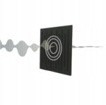 PANELE ŚCIENNE FILCOWE 3D CZARNE akustyczne samoprzylepne Mata wygłuszająca - obrazek 3