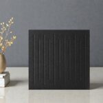 PANELE ŚCIENNE FILCOWE 3D CZARNE akustyczne samoprzylepne Mata wygłuszająca - obrazek 12