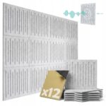 Panele akustyczne Ścianka Zestaw Wygłuszający Samoprzylepny Tablica Studio - obrazek 5