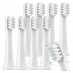 KOŃCÓWKI DO SZCZOTECZKI XIAOMI T100 ZAMIENNIK BIAŁE MIĘKKIE STERYLNE 4 SZT - obrazek 2