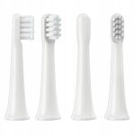 KOŃCÓWKI DO SZCZOTECZKI XIAOMI T100 ZAMIENNIK BIAŁE MIĘKKIE STERYLNE 4 SZT - obrazek 3