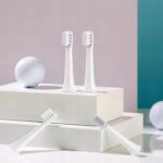 KOŃCÓWKI DO SZCZOTECZKI XIAOMI T100 ZAMIENNIK BIAŁE MIĘKKIE STERYLNE 4 SZT - obrazek 6