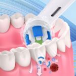 4X KOŃCÓWKI DO SZCZOTECZKI KOMPATYBILNE Z ORAL B IO 3/4/5/6/7/8/9/10 BIAŁE