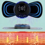 MINI MASAŻER ELEKTROSTYMULATOR SZYI KARKU MIĘŚNI BRZUCHA EMS USB PILOT - obrazek 12