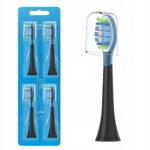 KOŃCÓWKI DO SZCZOTECZEK ZAMIENNIK PHILIPS SONICARE C3 CZARNE Gumowa główka - obrazek 2