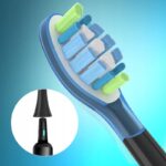 KOŃCÓWKI DO SZCZOTECZEK ZAMIENNIK PHILIPS SONICARE C3 CZARNE Gumowa główka - obrazek 5