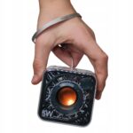 GŁOŚNIK BLUETOOTH PRZENOŚNY BEZPRZEWODOWY 5W BASS MicroSD 4h Z MIKROFONEM - obrazek 3