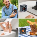 GŁOŚNIK BLUETOOTH PRZENOŚNY BEZPRZEWODOWY 5W BASS MicroSD 4h Z MIKROFONEM - obrazek 7