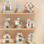 Klocki konstrukcyjne zestaw 108 el. Stolik eko z Pszenicznej Słomy 10924E - obrazek 2