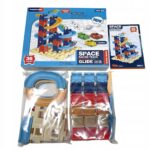 Klocki Konstrukcyjne Zestaw 36 elem. Tor wyścigowy kosmiczny GLIDE resoraki - obrazek 2