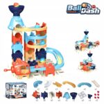 Klocki Konstrukcyjne Zestaw Tor wyścigowy kosmiczny Ball Dash Track Rakieta - obrazek 3