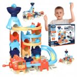 Klocki Konstrukcyjne Zestaw Tor wyścigowy kosmiczny Ball Dash Track Rakieta - obrazek 4