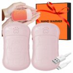 OGRZEWACZ DO RĄK ELEKTRYCZNY 6000mAH RÓŻOWY PIESEK PREZENT NA DZIEŃ KOBIET - obrazek 3