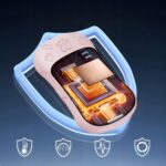 OGRZEWACZ DO RĄK ELEKTRYCZNY 6000mAH RÓŻOWY PIESEK PREZENT NA DZIEŃ KOBIET - obrazek 7