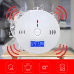 CZUJNIK CZADU TLENKU WĘGLA DETEKTOR CO LCD CERTYFIKOWANY ALARM - obrazek 6